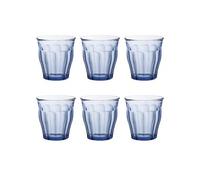 Boîte de 6 gobelets Picardie 25 leu - - Bleu - Verre