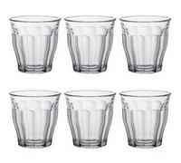Duralex Verres hauts Picardie – Transparent 25 cl – Lot de 6 pièces
