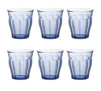 Boîte de 6 gobelets Picardie 25 cl bleu - Duralex