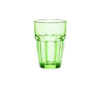 Bormioli Rocco Rock Bar Lounge Mint Boisson Longue Verre 370ml, Vert, trempée, 6 Verre