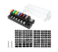 Boîte de 6 interrupteurs avec terminal et lien en cuivre plaqué pour applications 12 V 24 V