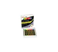 Boite De 6 Pastels À L'huile - Fluorescent - Pentel Arts