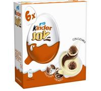 Boîte de 6 Œufs, Chocolat avec Jouet Surprise, pour Fêtes d'Enfants