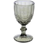 Boîte de 6 verres à pied gris - Amadeus - Gris - Verre Gris G