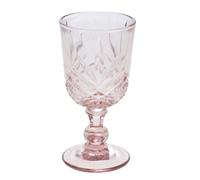 Boîte de 6 verres à pied rose - Amadeus