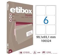 Boite De 600 Étiquettes - Format 99,1x93,1mm - Etibox - Apli 100324