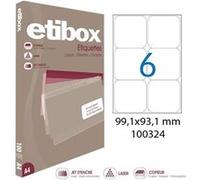 Boite De 600 Étiquettes - Format 99,1X93,1Mm - Etibox - Apli 100324 G