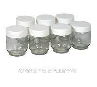Boite de 7x pots de yaourt + couvercle pour yao…