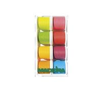 Boite de 8 Bobines de Fils à Broder Frosted Matt de Madeira (200 mètres) - Couleurs Vives et Mat Absolu(...) - Multicolore Multicolore G