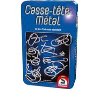 Casse-tête-métal - Jeux de Société - SCHMIDT SPIELE - Mettez votre logique à l'épreuve avec ces casse-têtes métalliques !