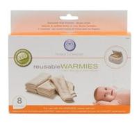 Boîte de 8 lingettes réutilisables en bambou warmies - prince lionheart G