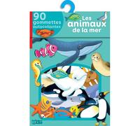 Boîte de 80 gommettes sur le thème des animaux de la mer. A partir de 3 ans