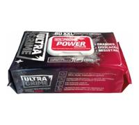 Boîte de 80 lingettes XXL ultra résistante PRO POWER SCRUB-format 38x25cm ULTRA GRIME - 57560