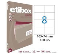 Boite De 800 Étiquettes - Format 105x74mm - Etibox - Apli 100325