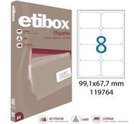 Boite De 800 Étiquettes - Format 99,1X67,7Mm - Etibox - Apli 119764 G