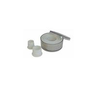 De Buyer – Découpoirs Les 9 Ronds cannelés plastiques – 2 à 10 cm H 3,5 cm