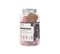 Boite de 9 éponges à maquillage différente formes et tailles - -