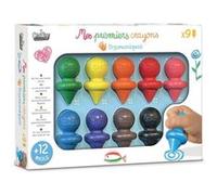 Boite de 9 Mes premiers crayons Multicolore G