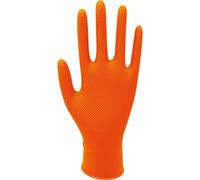 BOITE DE 90 GANTS ORANGE EN NITRILE EPAISSEUR 7 MIL - 8,4GR - TAILLE XXL - STILKER - 65104