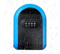 Boîte de avec code, boîte de rangement pour clés Serrure à combinaison à 4 | Cache-clés combinés Garage d'appartement de villa d'intérieur de disque d'U