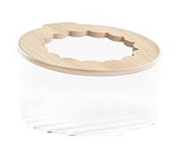 Boîte de Bain de Sable Hamster - Boîte de Bain de Sable pour Petits Animaux, Boîte de Salle de Bain Hamster | Bain de Sable pour Hamsters Nains, Boîte de Bain, Toilette Chat | Couvercle Transparent