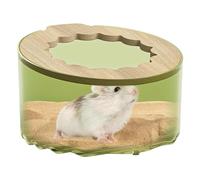 Boîte de Bain de Sable pour Hamsters - Conteneur de Bain de Sable pour Petits Animaux avec Couvercle Transparent | Boîte de Bain Hamster pour Hamsters Nains, Gerbilles | Bain de sable, Boîte de bain