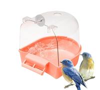 Boîte de bain pour perroquet, pour oiseaux Bol de boîte de douche de bain