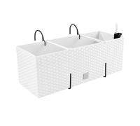 Boîte de balcon pot de balustrade crochet arrosage pot de fleurs RATO CASE 50...