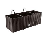 Boîte de balcon pot de balustrade crochet pot de fleurs RATO CASE DRT500 Umbr...