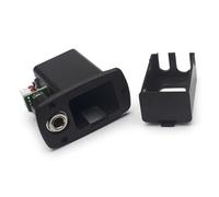 Boîte de batterie noire 9 V pour guitare lectrice, basse active, accessoires de musique