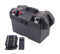 Boîte de batterie pour Moteur de Bateau pêche à la traîne Power Center Affichage Connexions Boîte de batterie Bateau USB En plastique