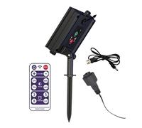 Boîte de batterie solaire for guirlande lumineuse LED, panneau commande, lumineux au Lithium, télécommande 24V,Qualité industrielle