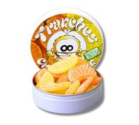 Boîte de Bonbons Artisanaux "Le Piaf" - Saveur Orange Citron | Fabrication Française | Douceur Fruité et Énergisante