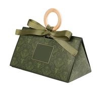 Boîte de bonbons de mariage Boîtes de faveur exquises élégantes avec poignée pour le festival de fête de mariage 5pcs Boîtes-x en papier premium