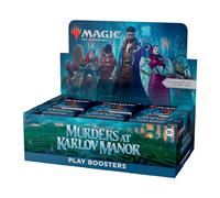 Boîte de boosters de jeu Magic: The Gathering Meurtres au manoir Karlov - 36 boosters (504 cartes Magic) (Version Anglaise)