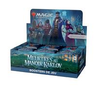 Boîte de boosters de jeu Magic: The Gathering Meurtres au manoir Karlov - 36 boosters (504 cartes Magic) (Version Française)