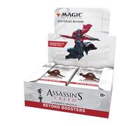 Magic: The Gathering Boîte de boosters infinis Assassin’s Creed | 24 boosters infinis (7 Cartes dans Chaque Booster) | Jeu de Cartes à Collectionner pour Joueurs de 13 Ans et Plus (Version Anglaise)