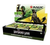Boîte de Boosters Jumpstart - MAGIC THE GATHERING - La Guerre Fratricide - 18 Packs - 360 Cartes - 2 Rares par Booster