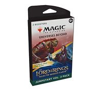 Boîte de boosters Jumpstart Vol. 2 Magic: The Gathering Le Seigneur des Anneaux : chroniques de la Terre du Milieu - 20 Cartes Magic, terrains Inclus (Jeu de Cartes Fantastique) (Version Anglaise)