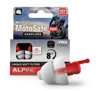 Boite de bouchons d'oreilles Motosafe race Blanc TU