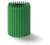 Boîte de bureau Crayola pour fournitures scolaires verte