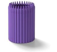Boîte de bureau Crayola pour fournitures scolaires violet