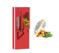 Boîte de capsule de filtre de cigarette portative simple Conteneur de stockage de capsules de menthol de perles éclatantes mélangées, filtre de cigarette de capsule de bricolage (Mixed, Red)