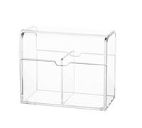 Boîte de carte de mariage en acrylique - boîte à cartes à échanger visible claire, grand boîtier de stockage de terrasse avec porte-couvercle pour réception de jeu de la fête de mariage anniversaire d