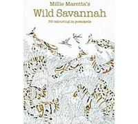 Boîte de cartes postales de la savane sauvage de Millie Marotta