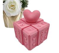 Boîte de casse-tête pour saint | idée cadeau originale en forme de cœur avec vis décoratives - boîte de saint - pour décoration de maison, garçons, amis, petite amie, anniversaires et Noël