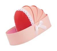 Boîte de célébration en forme de berceau pour arrangements floraux, emballage de cadeaux de mariage, panier de fleurs réutilisable pour fête prénatale