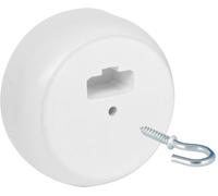 Boite de centre D n saillie Eur'Ohm - Ø 85mm - Avec piton et adaptateur de goulotte