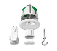 Schneider Electric - Multifix Air DCL, boîte de centre avec couv non affleur connect douille piton - IMT35023