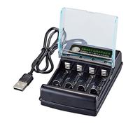 Boîte de chargement intelligente pour piles alcalines - 1,5 V - Pour diverses batteries - Gestion durable de l'alimentation - Piles alcalines